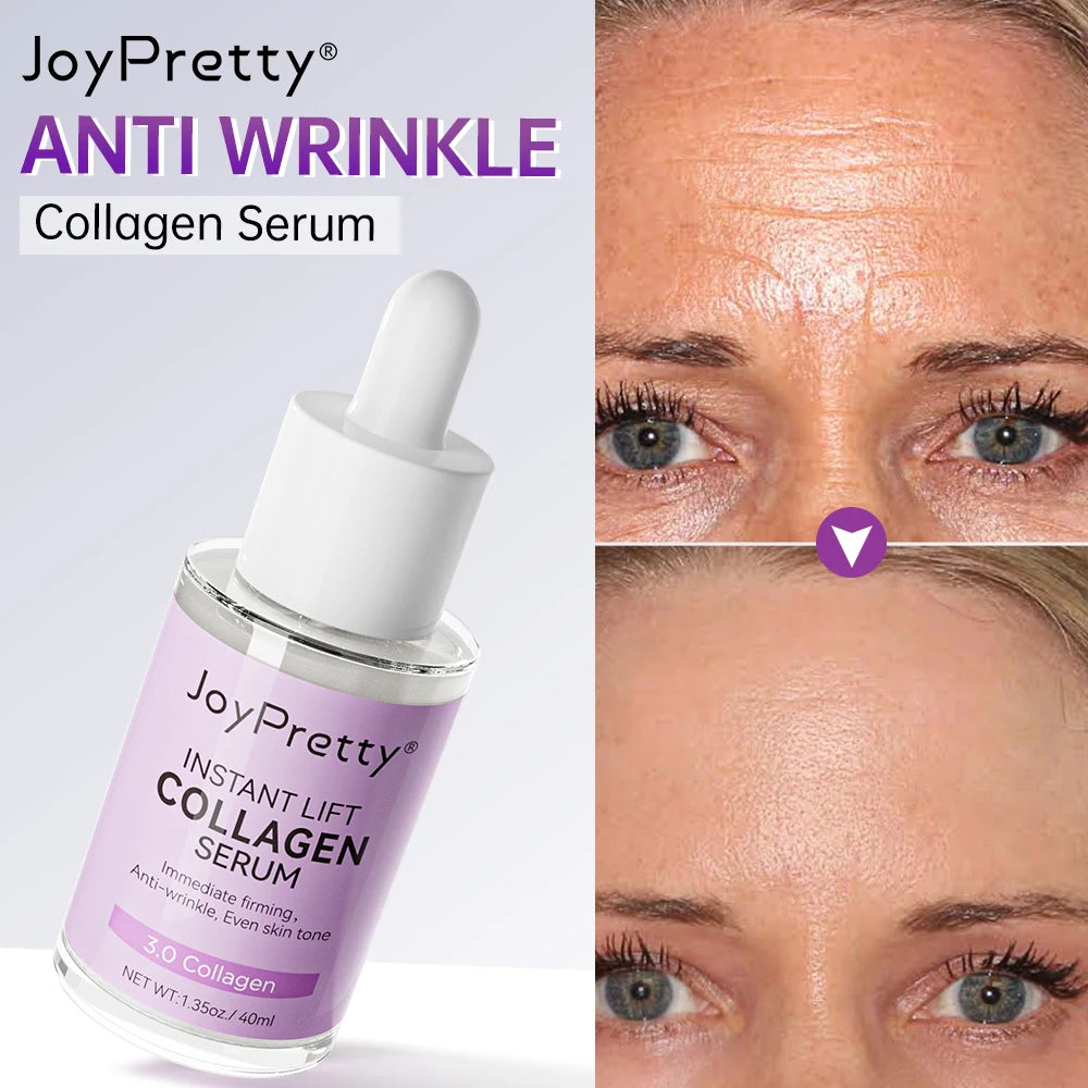 Revitalize Your Skin with Joypretty Collagen Face Serum - Anti-Aging, Lifting & Brightening Formula for Youthful Radiance